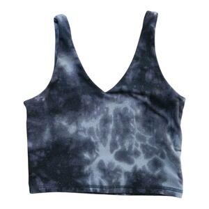 Abercrombie & Fitch Tie-Dye Cropped Tank streetwear edgy sport